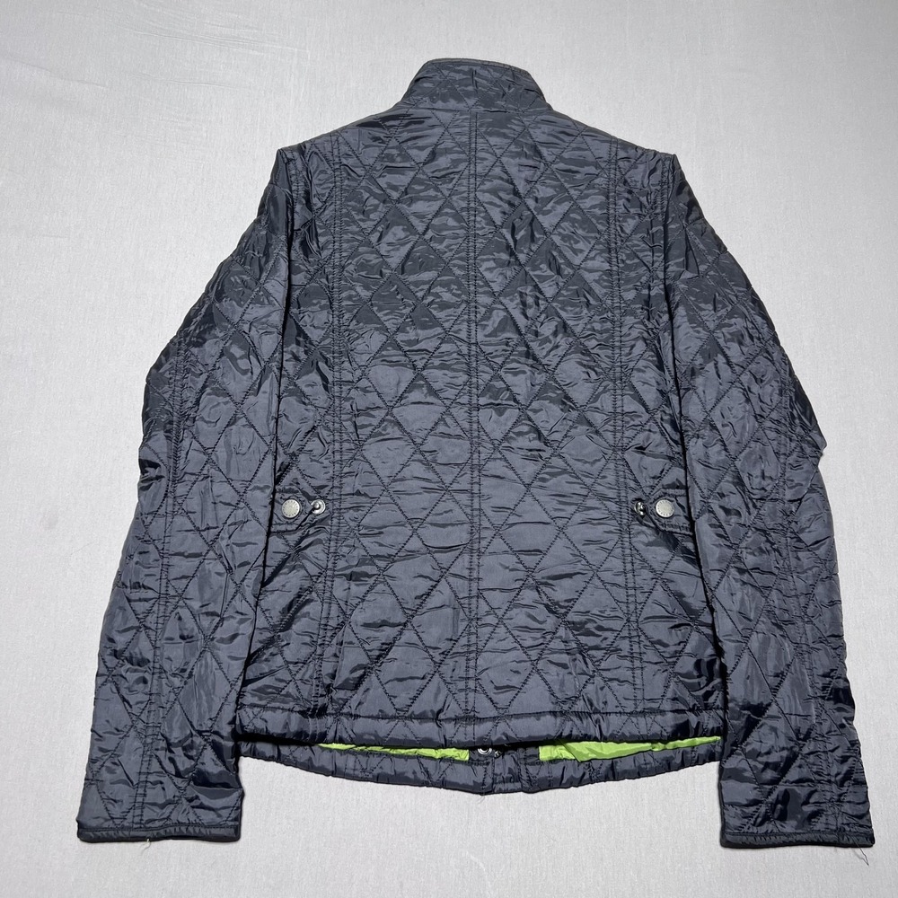 Barbour Chelsea Quilt‎ Lightweight Flyweight Jacket Womens US 4 UK 8 Black - Picture 2 of 16